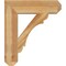 Ekena Millwork Olympic Craftsman Rough Sawn Bracket, Western Red Cedar, 6"W x 26"D x 30"H BKT06X26X30OLY04RWR - alternate 3